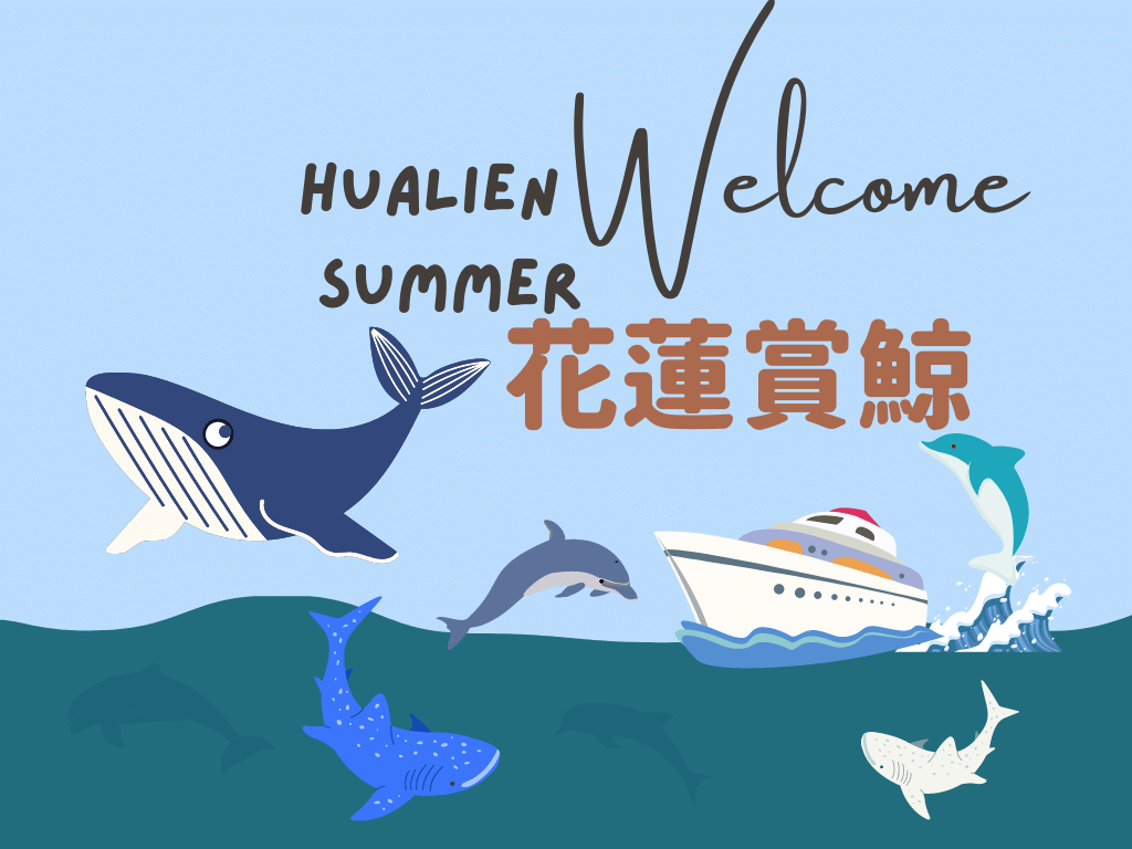 花蓮賞鯨｜一生必遊的花蓮景點、徜徉洄瀾太平洋賞鯨豚之旅– 閃閃玩樂