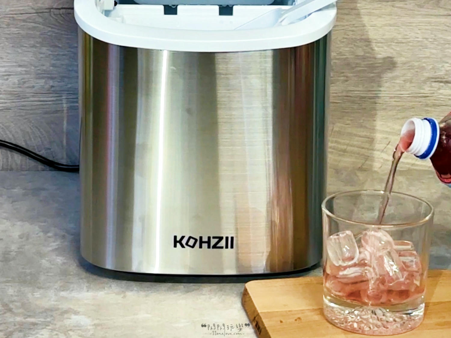 【KOHZII 康馳】手提式全自動製冰機KIM1221PC