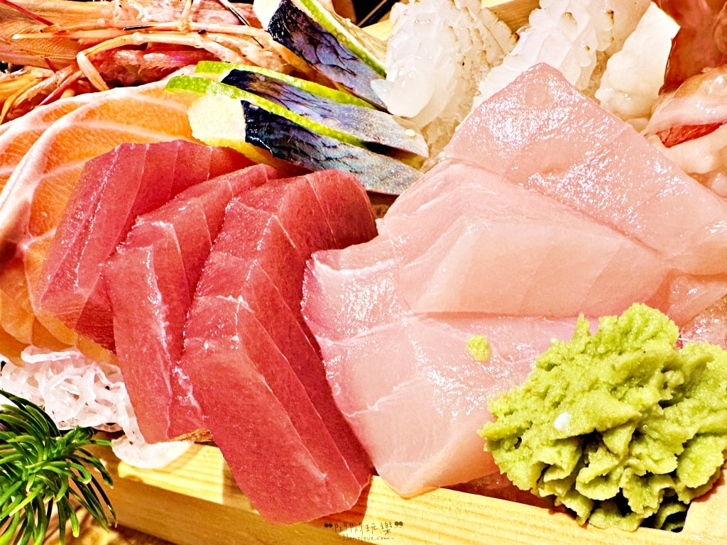 盛合生魚片