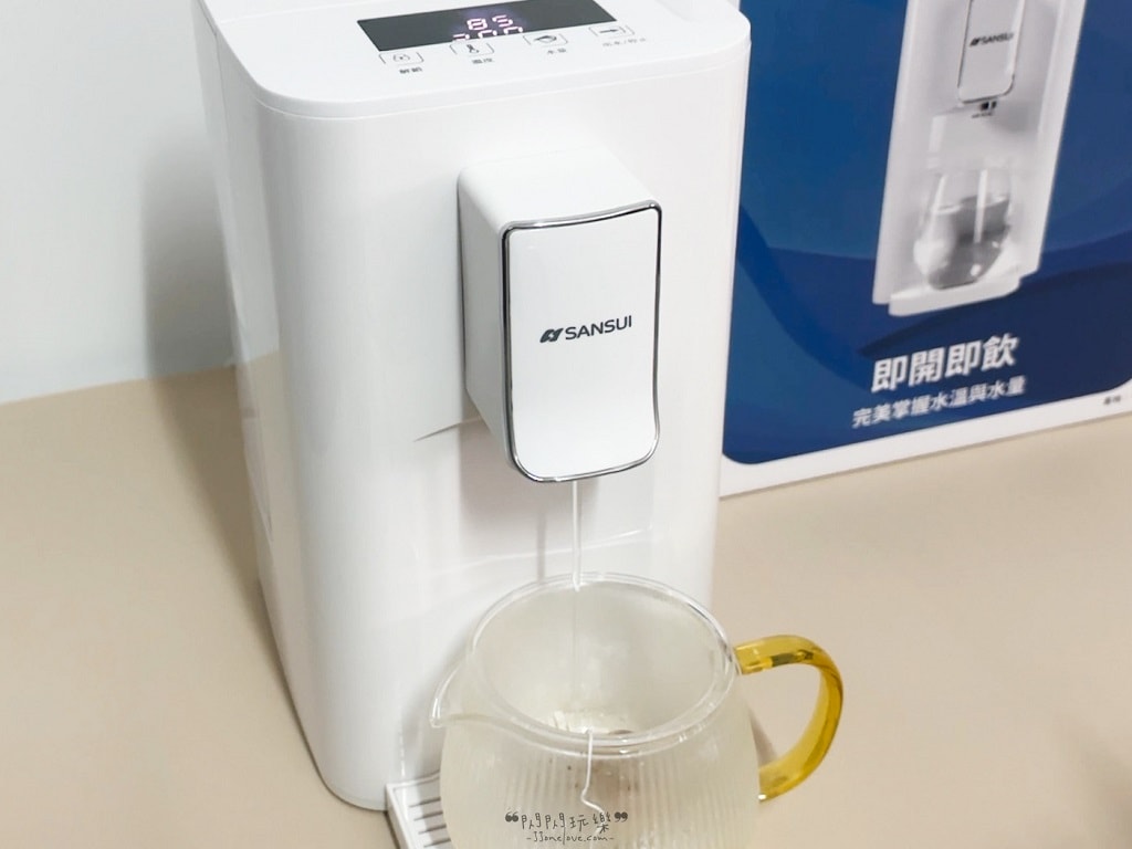 【SANSUI山水】小淨 3秒瞬熱溫控淨水器(免濾芯版)SWP-2200