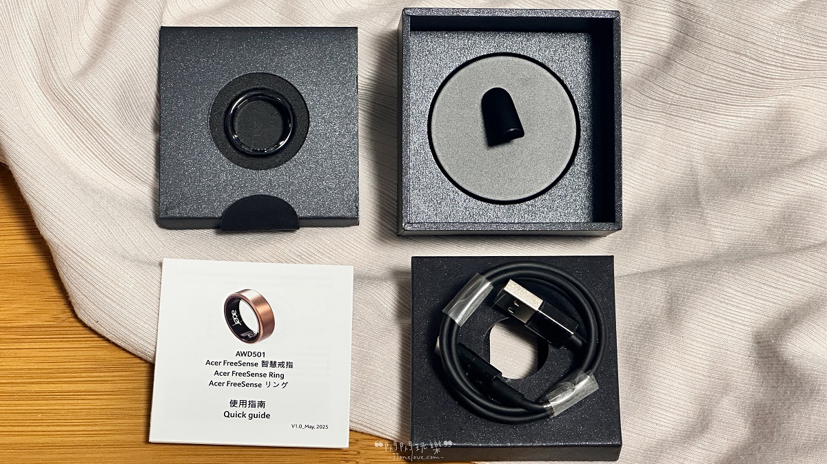 【開箱】Acer FreeSense Ring智慧戒指評價:輕巧又時尚,你的健康新夥伴! - 第3張圖 Acer FreeSense Ring 智慧戒指