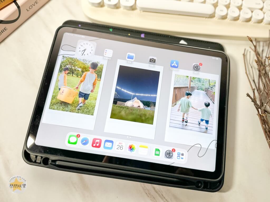 【Knocky x Raimochi】Angel ghost iPad 平板保護殼