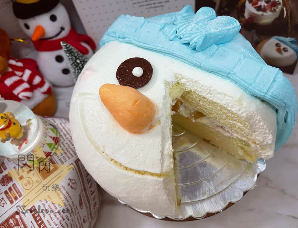 馥漫麵包花園雪帽男孩聖誕蛋糕